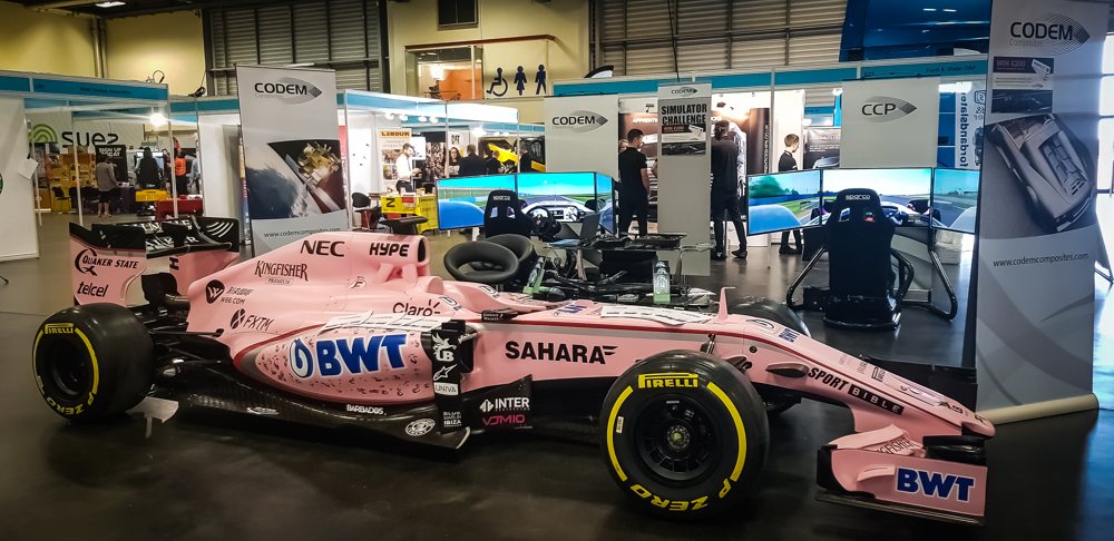 CODEM Composites Powers F1 Team to Silverstone Success